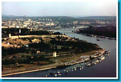 Дунай. Порт в Белграде